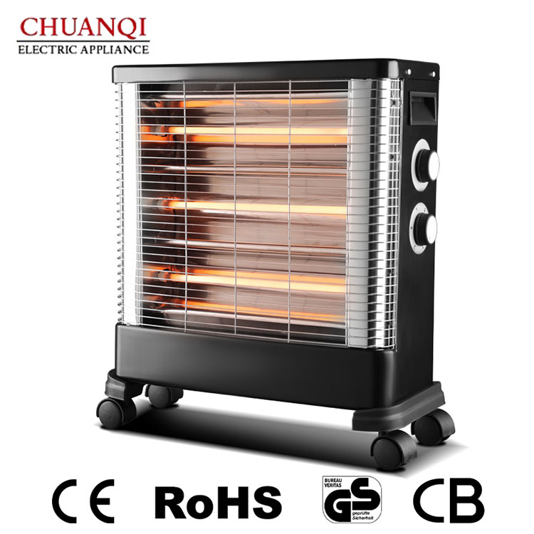 Kodėl verta rinktis 2400 W 4 vamzdžių kvarcinį šildytuvą su termostatu efektyviam namų šildymui?
